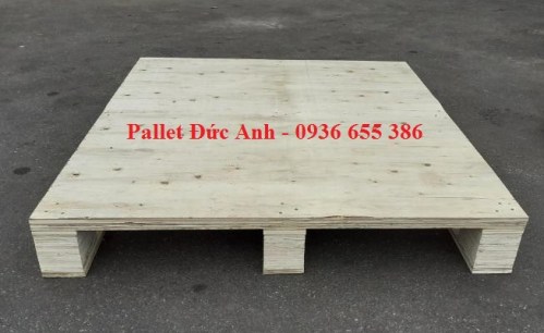 Pallet gỗ dán chân cục - Pallet Đức Anh - Công Ty CP Sản Xuất Thương Mại Và Dịch Vụ Vận Tải Đức Anh